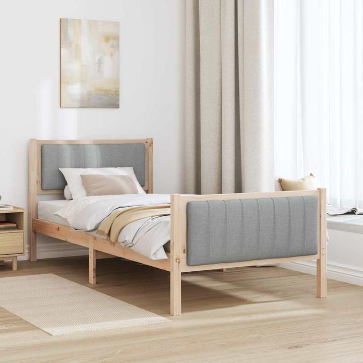 Image du produit vidaXL Plattformbettgestell (90 x 190 cm)