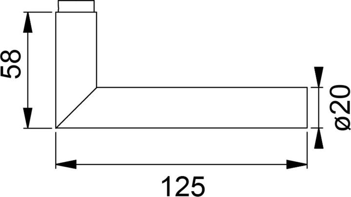 Actual product image Hoppe Handle set (Door set)