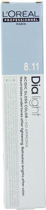 Produktbild L'Oréal Professionnel DIA LIGHT gel-creme acide sans amoniaque #8,11 50 ml (8.11)