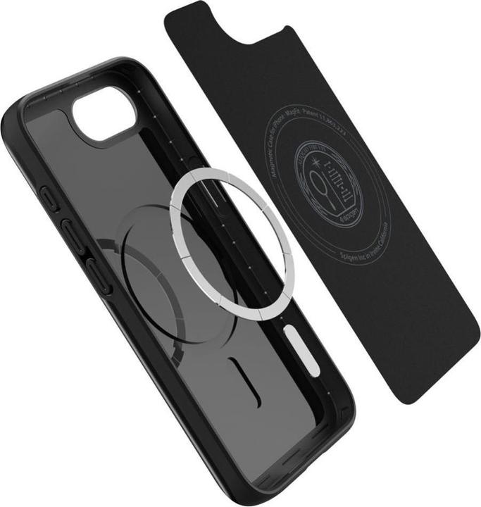Actual product image Spigen Thin Fit MagFit iPhone SE(2025) Case - Black (Apple iPhone 16e)