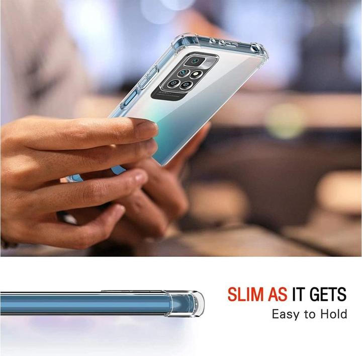 Produktbild Screenguard Xiaomi Redmi 10 2022 Hülle Crystal Soft Airbag Bumper (Xiaomi Redmi 10)