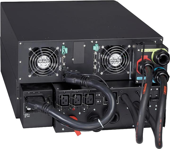 Actual product image Eaton 9PX 8000i RT6U Netpack Tower/Rack 6U Network Card contacts 3min Runtime 7000W (8000 VA, 7200 W, Online double converter UPS)