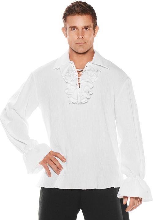 Produktbild Underwraps Piratenhemd mit Rüschen weiss (M, L)