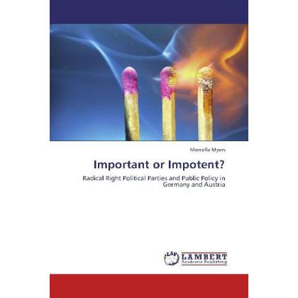 Important or Impotent?, Fachbücher von Marcella Myers