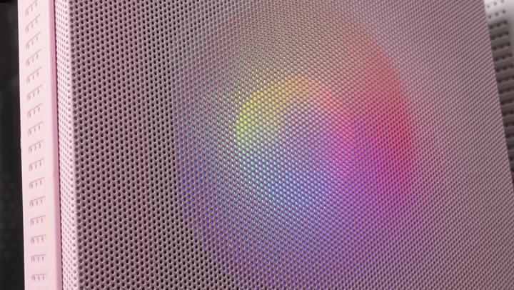 Actual product image Mars Gaming Boitier Mini Tour Micro Atx Mcz RGB Avec Panneau Vitré (Rose) (mATX, Mini-ITX)