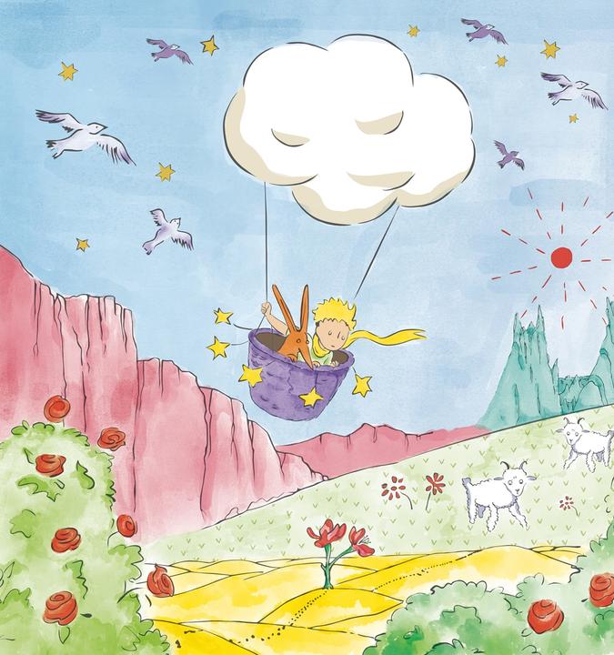 Actual product image Avenir Wassermalfarben-Buch Kleiner Prinz