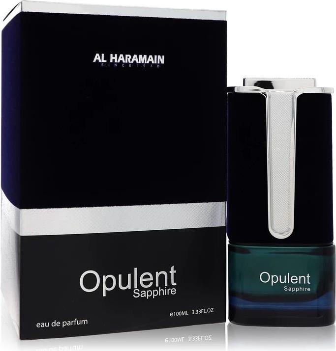Actual product image Al Haramain Opulent Sapphire by Eau de Parfum Spray (Unisex) 100 ml (Eau de parfum, 100 ml)