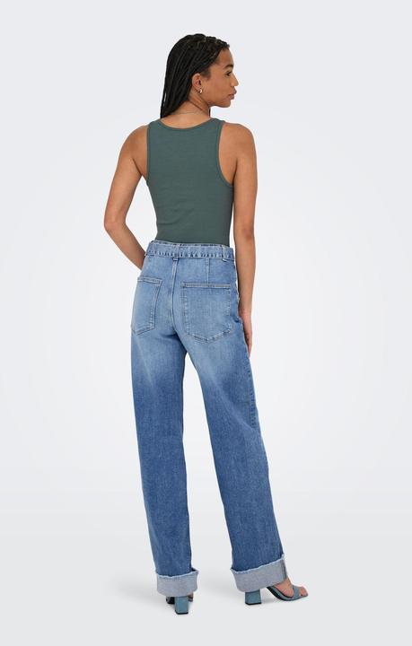 Produktbild Only ONLZADDIE Hohe Taille Weiter Beinschnitt Jeans Jeans mit weitem Bein (L)