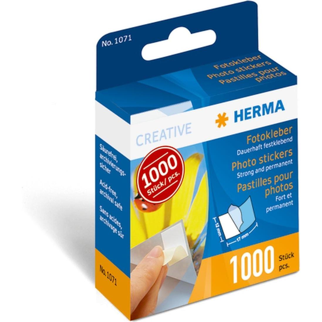 Thumbnail - Herma, Fotokleber + Posterkleber, Fotokleber 1000 Stück im Kartonspender