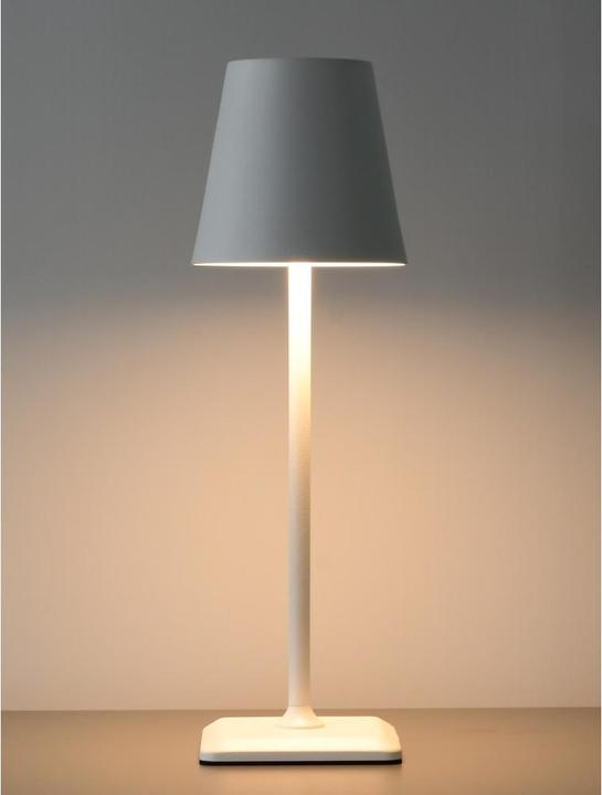 Actual product image Techly Kabellose LED-Tischleuchte Touch Weiss (320 lm)