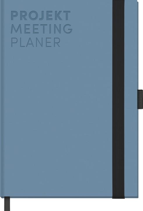 Actual product image Projekt-Meeting-Planer Aqua (A5, Plain, Hardcover)