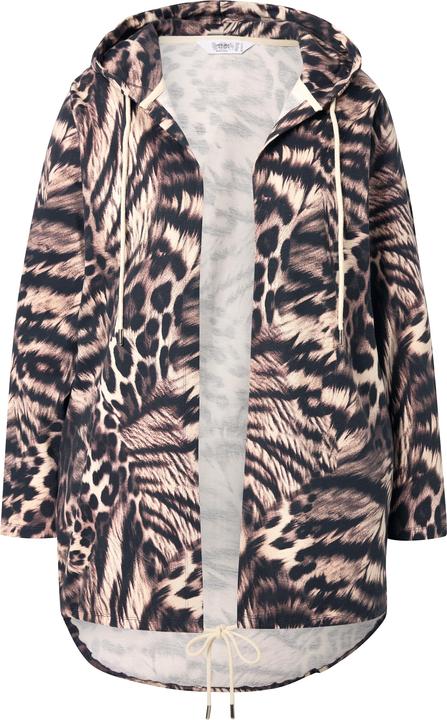 Produktbild Angel of Style Sweatjacke, offene Form, Leo, Kapuze (44)
