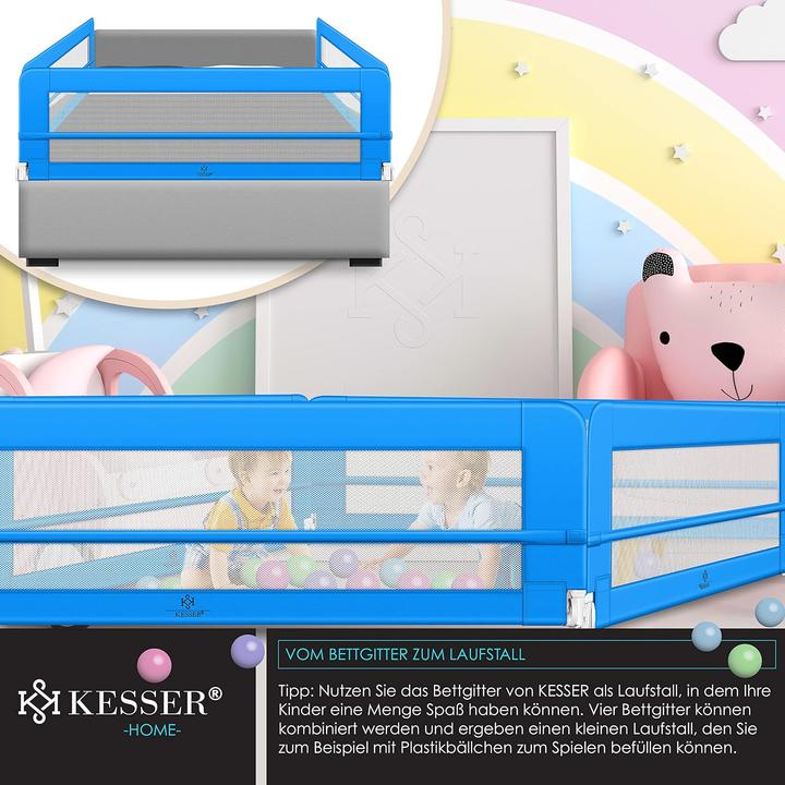 Actual product image Kesser Bettschutzgitter klappbar