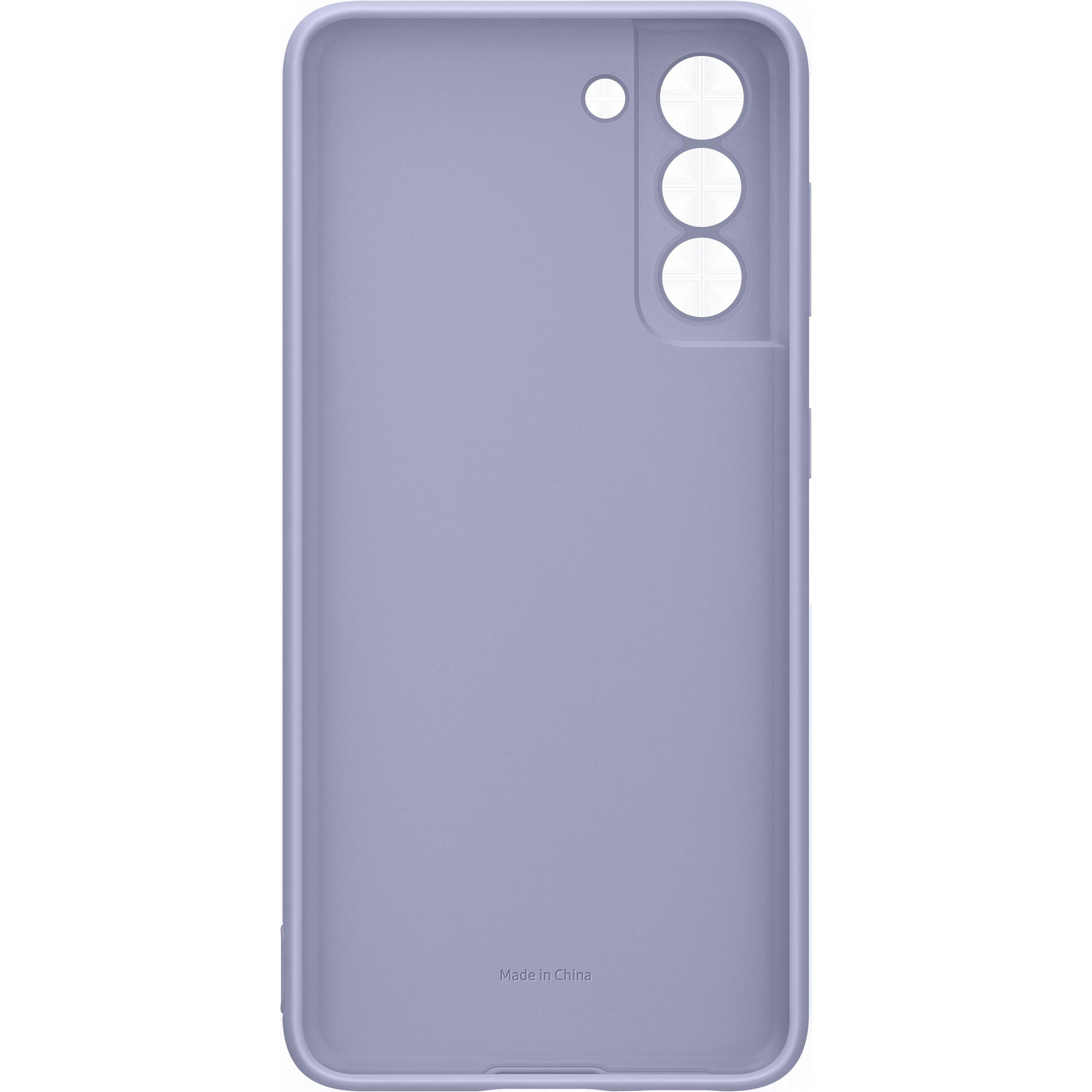 Samsung Silicone Cover (Samsung Galaxy S21+), Smartphone Hülle, Violett