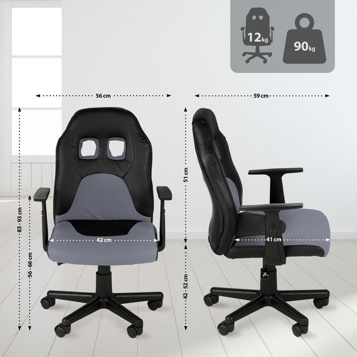 Actual product image CLP Kinder Bürostuhl Fun