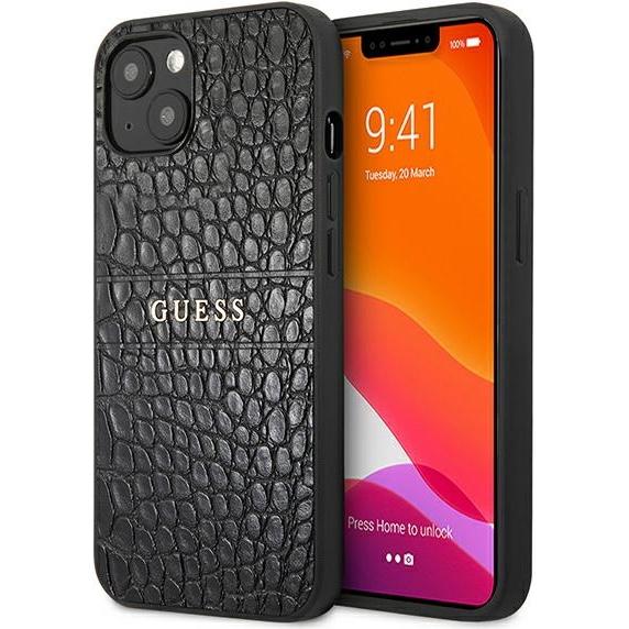 Guess Case (Apple iPhone 13 mini), Smartphone Hülle, Schwarz