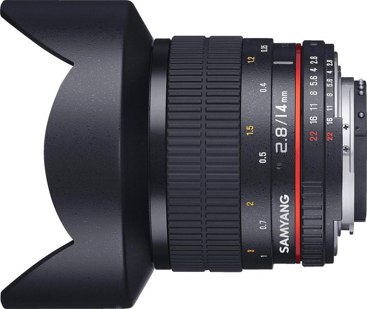 Actual product image Samyang 14mm F2.8 Pentax (Pentax K, full size)