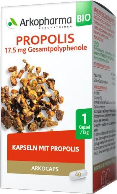 Produktbild Arkopharma Arkocaps Bio Propolis Kapseln (40 Stück, Kapseln, 40 g)