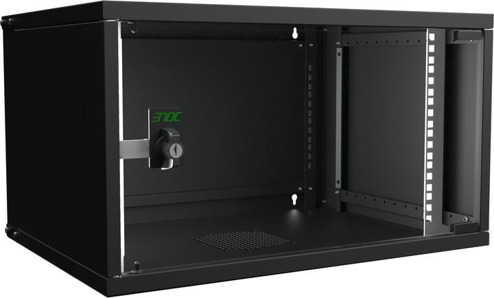 Actual product image Enoc Wall-mounted enclosure SNP 6HE sw W3 6-4-S-SNP (55 cm, 31.40 cm)