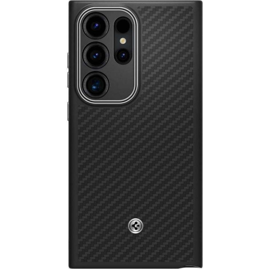 Thumbnail - Spigen Enzo Aramid (Samsung Galaxy S24 Ultra), Smartphone Hülle, Schwarz