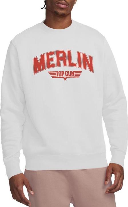 Actual product image Top Gun Unisex Adult Merlin Varsity Sweatshirt (S)