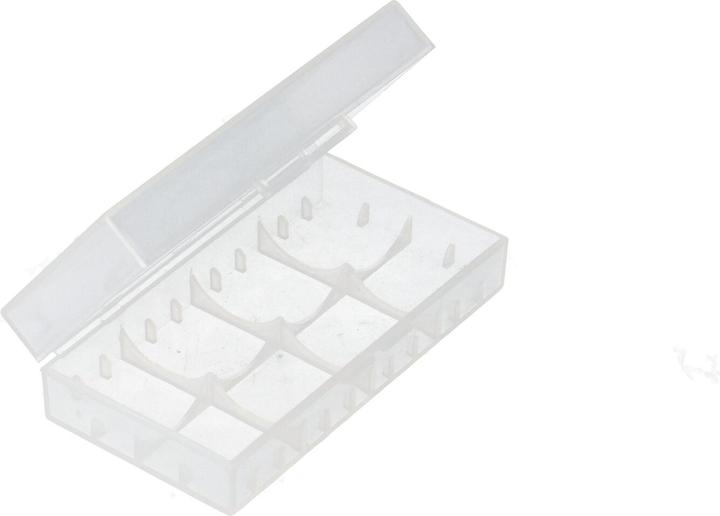 Produktbild AccuCell Universal AccuSafe Aufbewahrungsbox für 1 bis zu 2 Stück 18650 Li-ion Akku