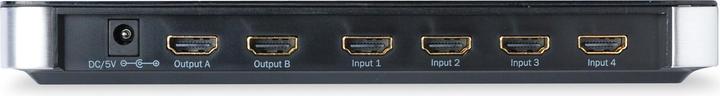 Actual product image Digitus DS-48300, Matrix HDMI Switch, 4 : 2 Port, up to 1080p