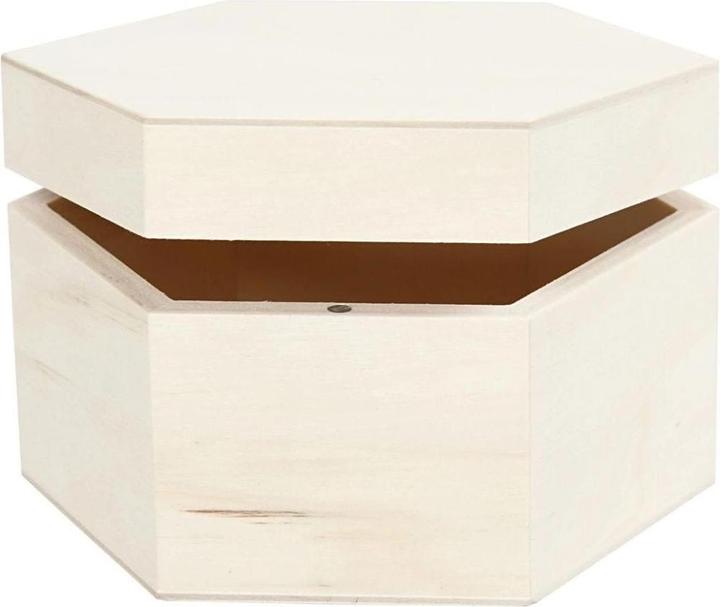 Immagine prodotto Magni Scatola di legno esagonale 12x10.5x7.5cm