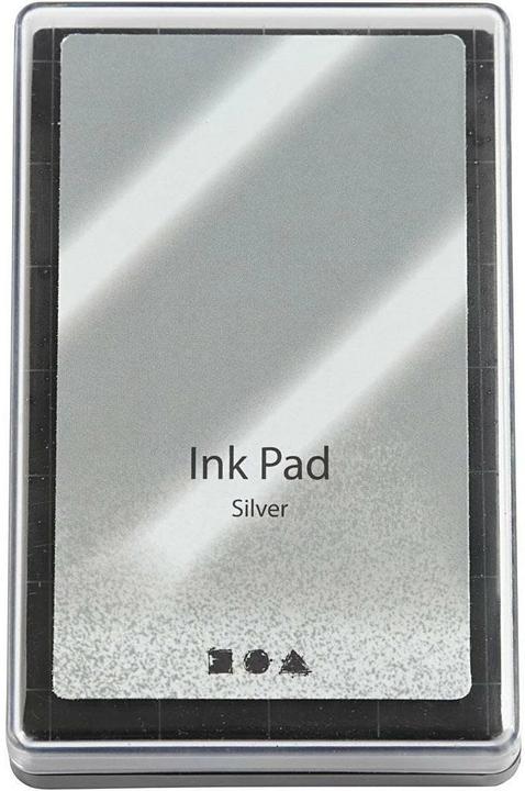 Produktbild Creativ Company Stempelkissen Ink Pad, 9 x 6 x 2 cm Silber