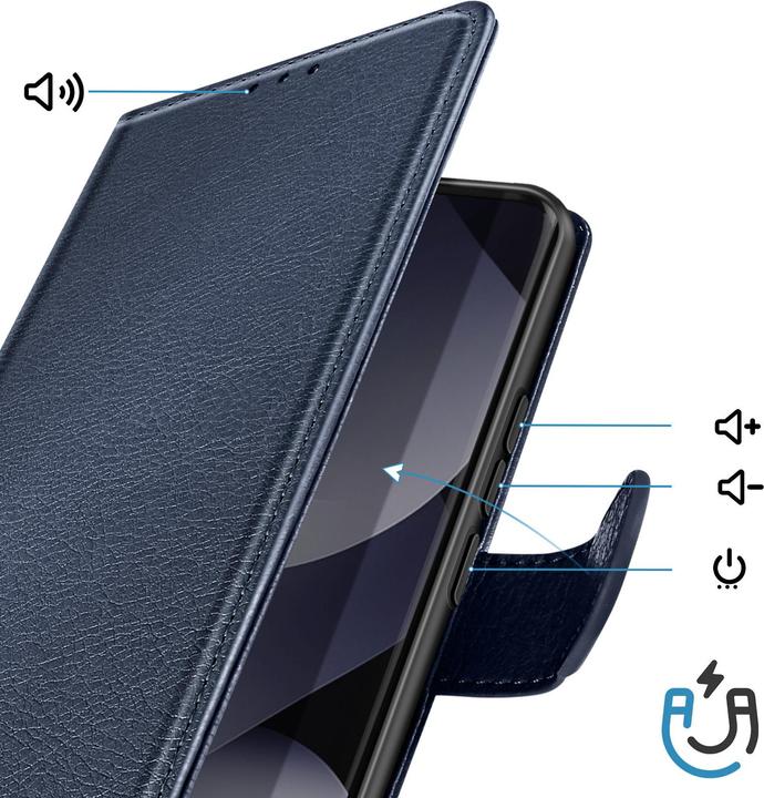 Produktbild Avizar Chesterfield Wallet Etui für Redmi Note 15 4G/5G (Xiaomi Redmi Note 15 Pro 4G)