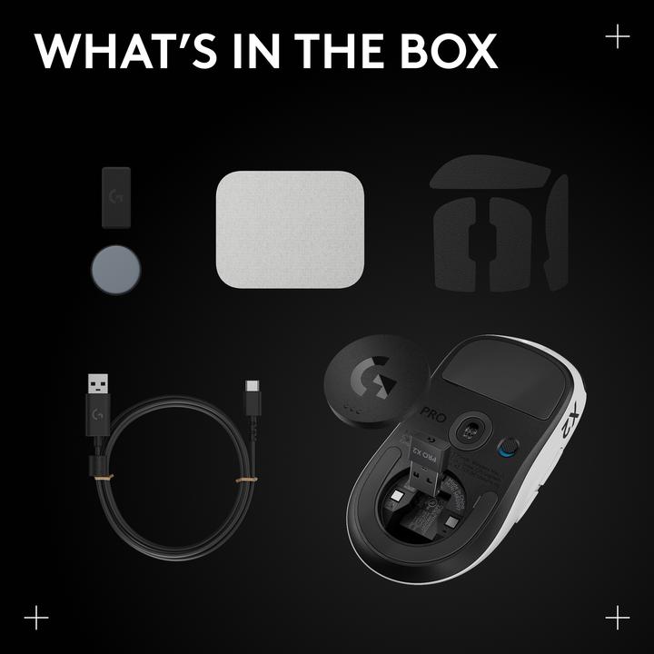 Produktbild Logitech G Pro X2 Superstrike (Kabelgebunden, Kabellos)