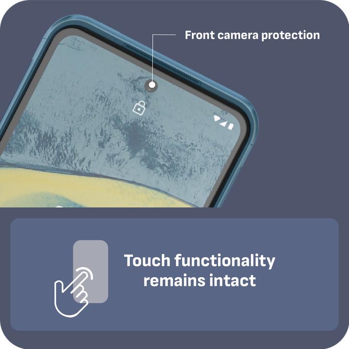 Produktbild Cazy Schutzglass Kompatibel mit Nokia XR20 Tempered Glass Hülle Kompatibel - 1 Stück (1 Stk., Nokia XR20)