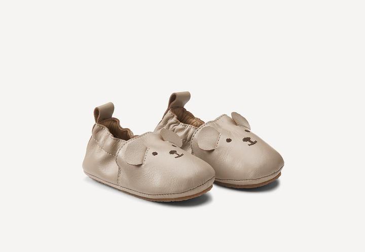 Actual product image La Redoute Collections Weiche Hausschuhe aus Leder (22)