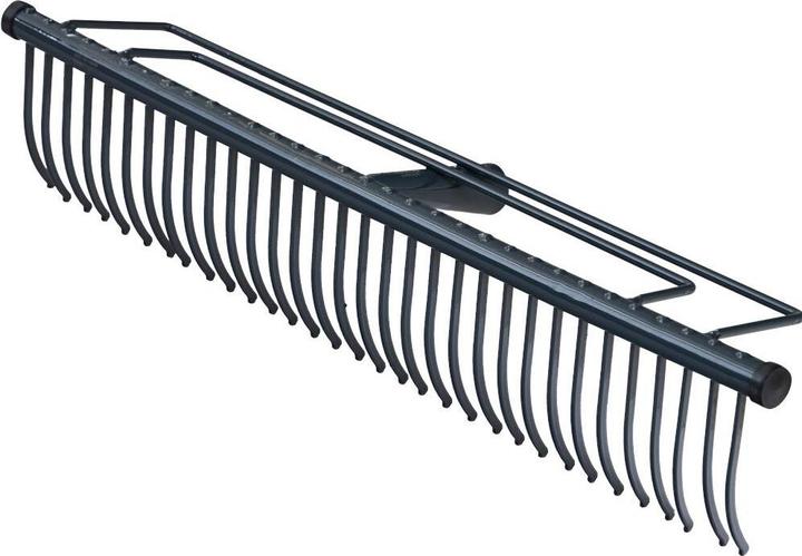 Actual product image Siena Garden Lawn rake 32 tines 60 cm without handle, anthracite