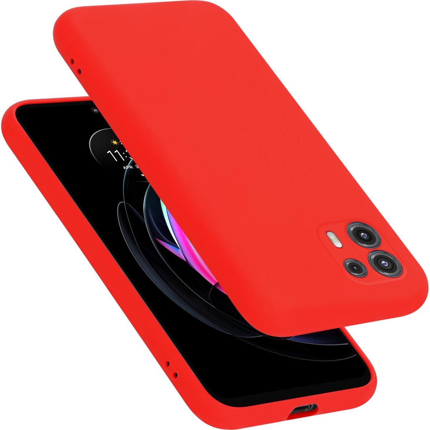 Cadorabo TPU Liquid Silicone Case Hülle für Motorola EDGE 20 LITE / FUSION (Motorola Edge 20 Fusion), Smartphone Hülle, ...
