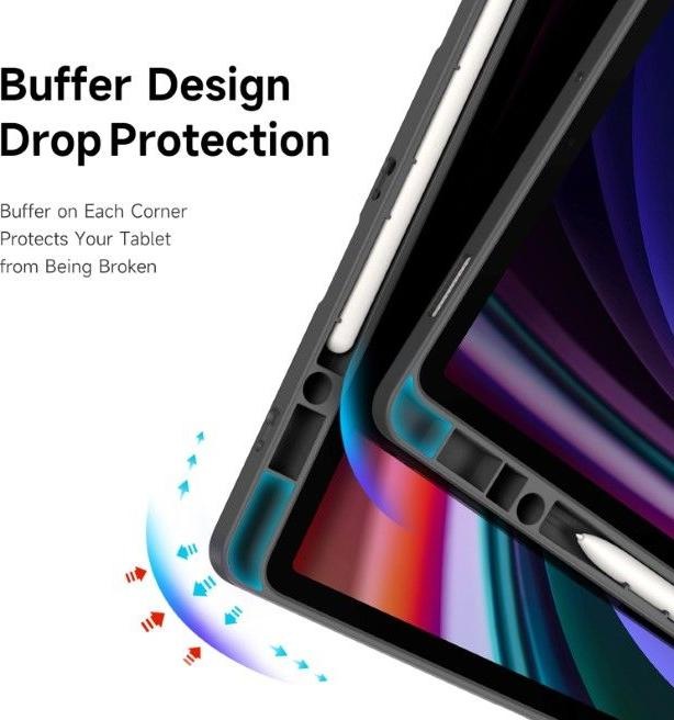Actual product image Dux Ducis Magi Series Bookover (Galaxy Tab S9+, Galaxy Tab S9 FE+)