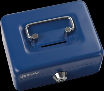 Rieffel Children's money box blue KIKA-BLAU