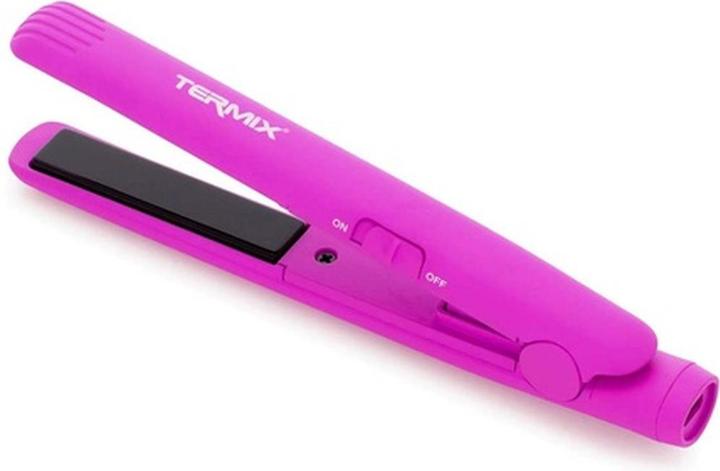 Produktbild Termix Mini Hair Straighteners Universal USB Connection with Tilting Plates Fluorescent Pink