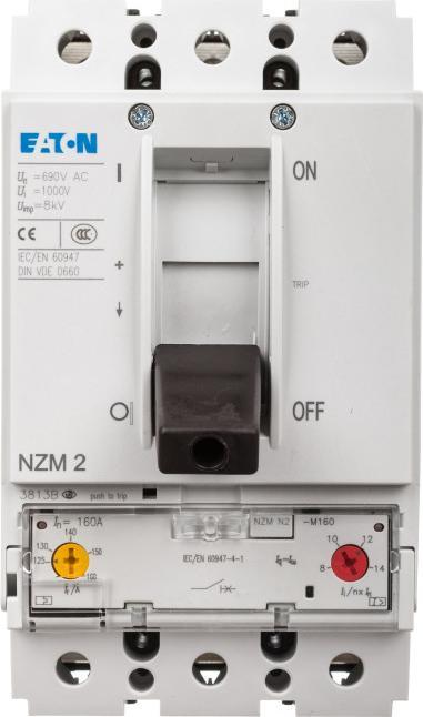 Produktbild Eaton Leistungsschalter 3-polig 160A