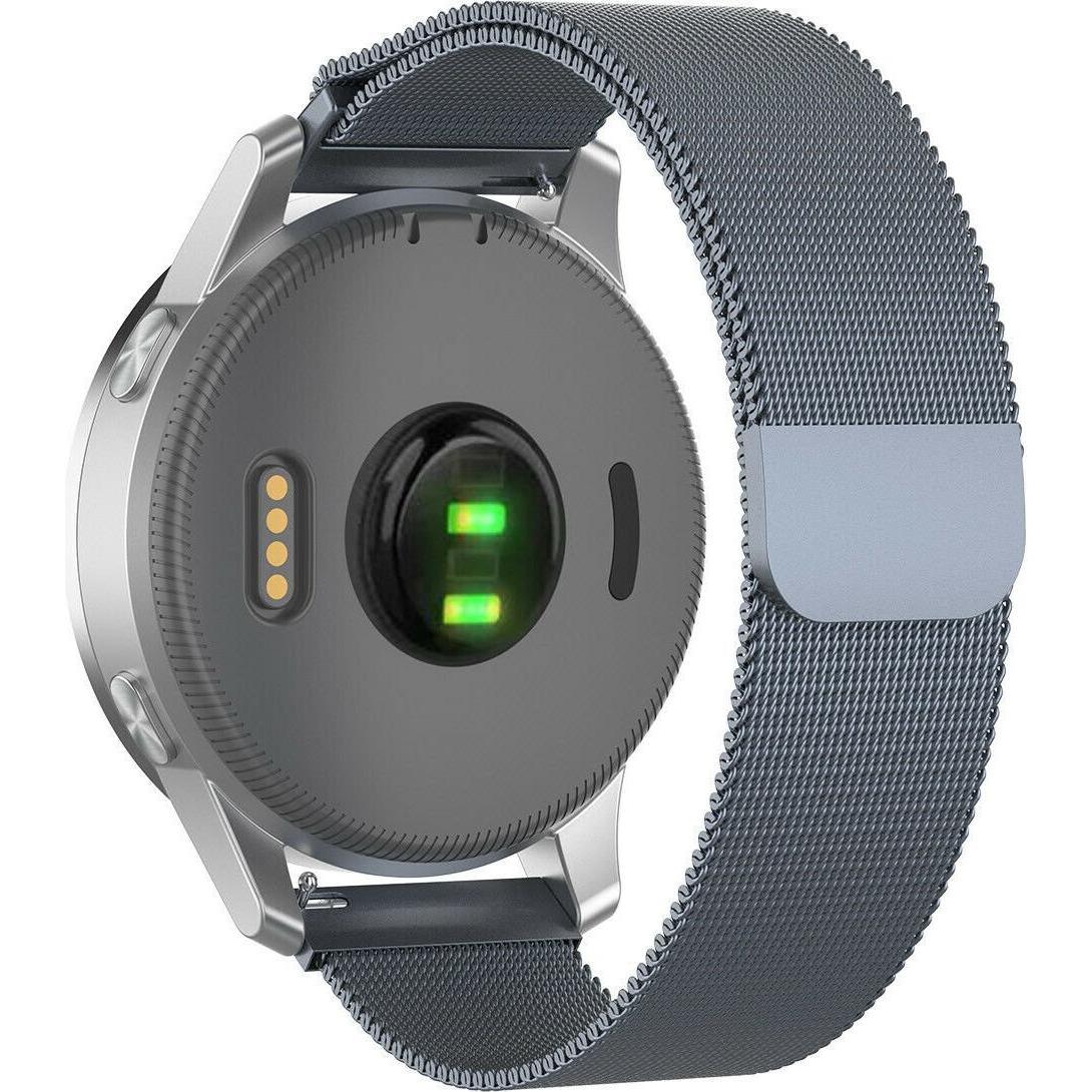 Thumbnail - Strap-it Armband (18 mm, vivoactive 4S), Uhrenarmband, Grau