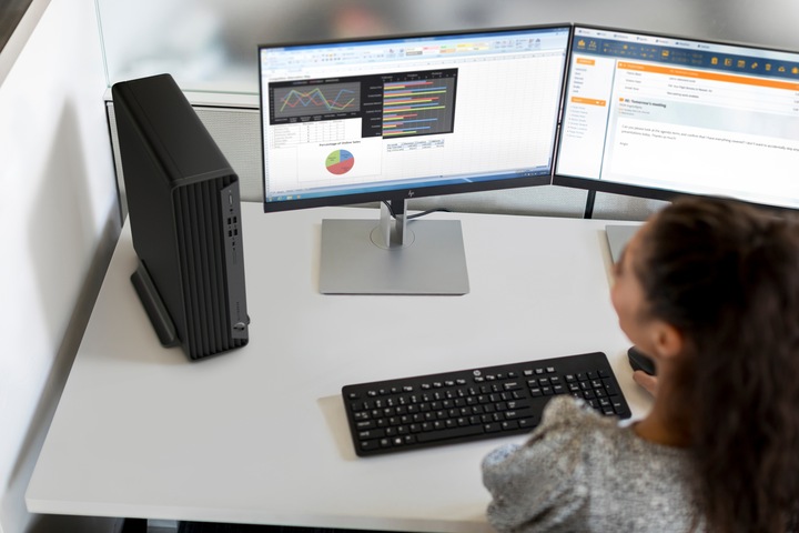 Produktbild HP EliteDesk 800 G6 (Intel Core i9-10900, 32 GB, 1000 GB, Radeon 550X)