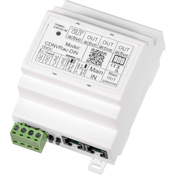 No Name ACO Active VIDEO Splitter für Hutschiene - CDNVRau-DIN, Switch Box