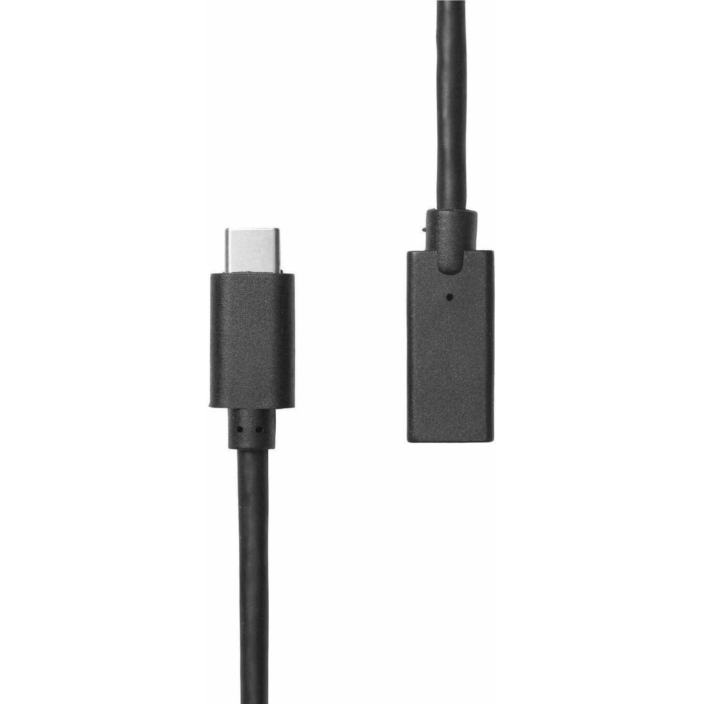ProXtend USB-C Extension 5V 3A Black 1M (1 m), USB Kabel
