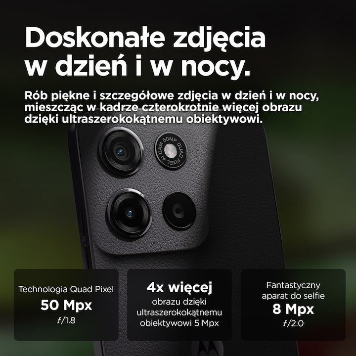 Actual product image Motorola moto g15 (128 GB, Gravity grey, 6.72", Dual SIM, 50 Mpx, 4G)