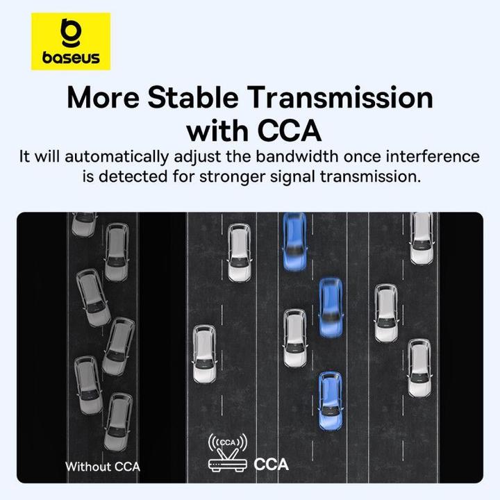 Produktbild Baseus BS-OH170 650 Mbit/s 5 GHz USB-Netzwerkkarte – Schwarz (USB)