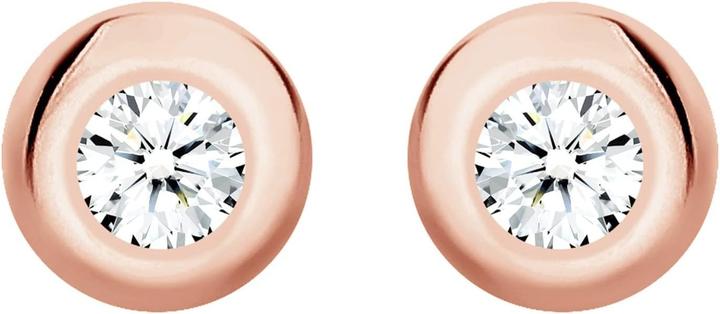 Immagine prodotto Elli Orecchini basic con diamante, perle scintillanti e design elegante (Argento 925, Hoogglans Gepolijst, non è un problema di sicurezza)