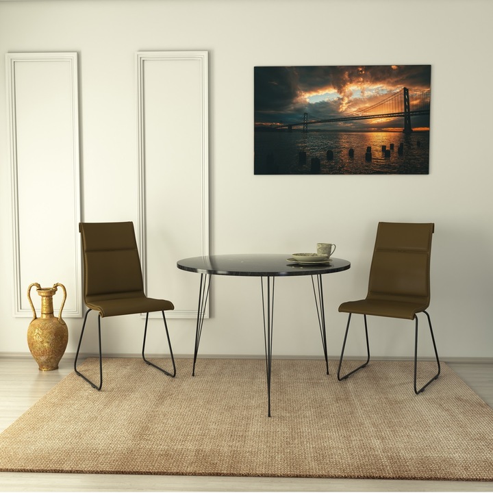 Image du produit Hanah Home Hamza (90 x 90 x 75 cm)
