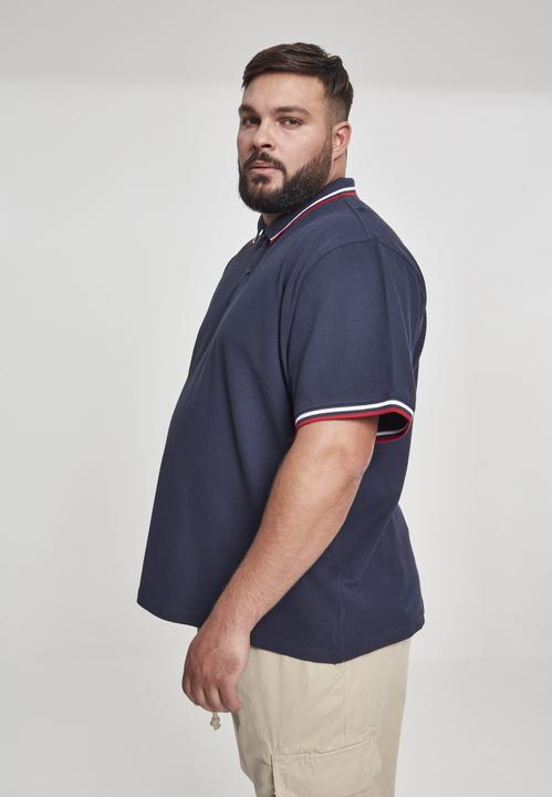 Produktbild Urban Classics Double Stripe Poloshirt (M)
