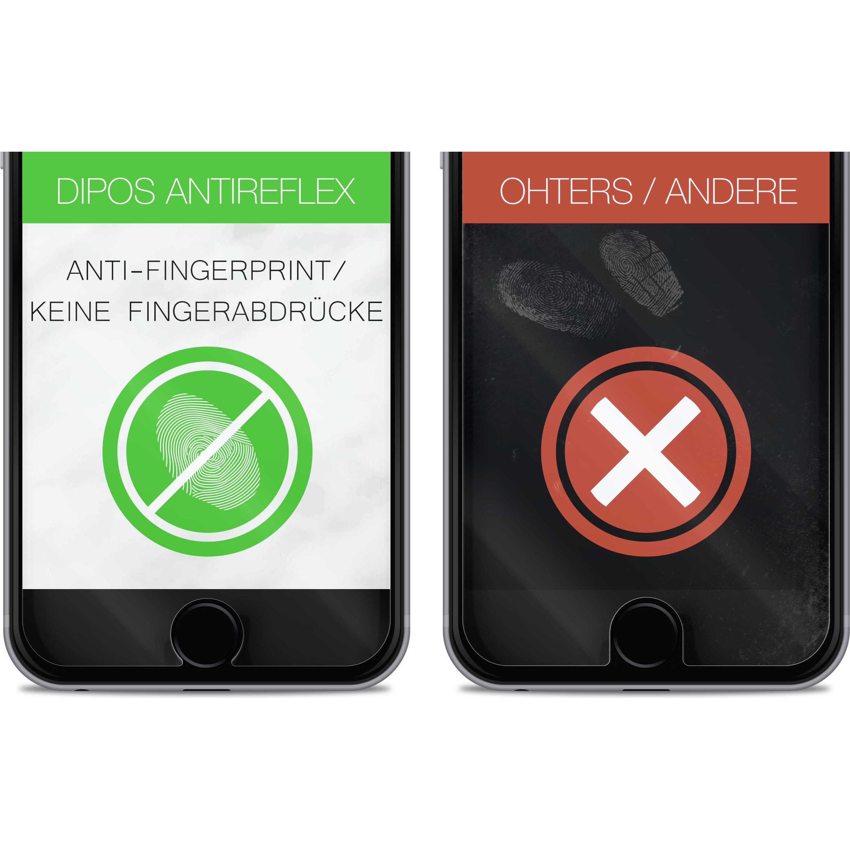 Thumbnail - Dipos Displayschutzfolie Antireflex (1 Stück, Ulefone Armor 5), Smartphone Schutzfolie, Transparent