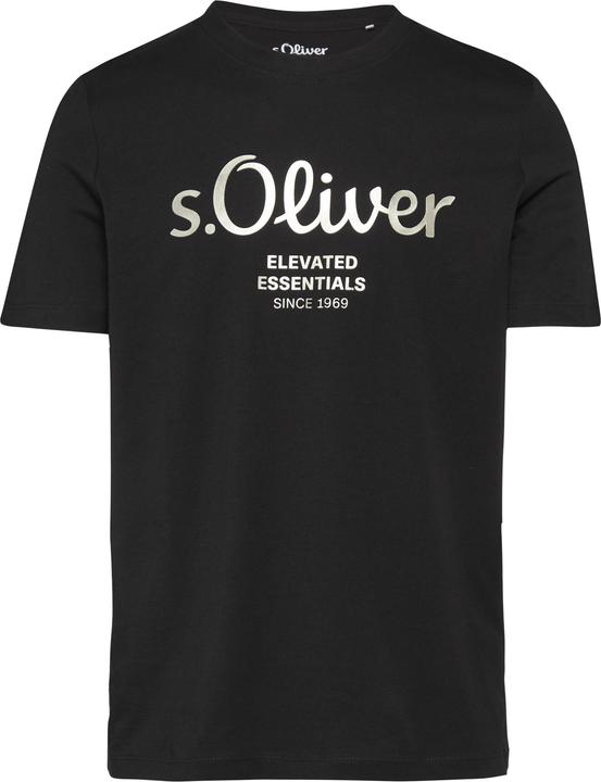 Immagine prodotto S.Oliver T-Shirt T-Shirt mit Gold- oder Silber-Print (M)